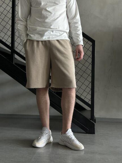Шорты unisex c необработанным краем